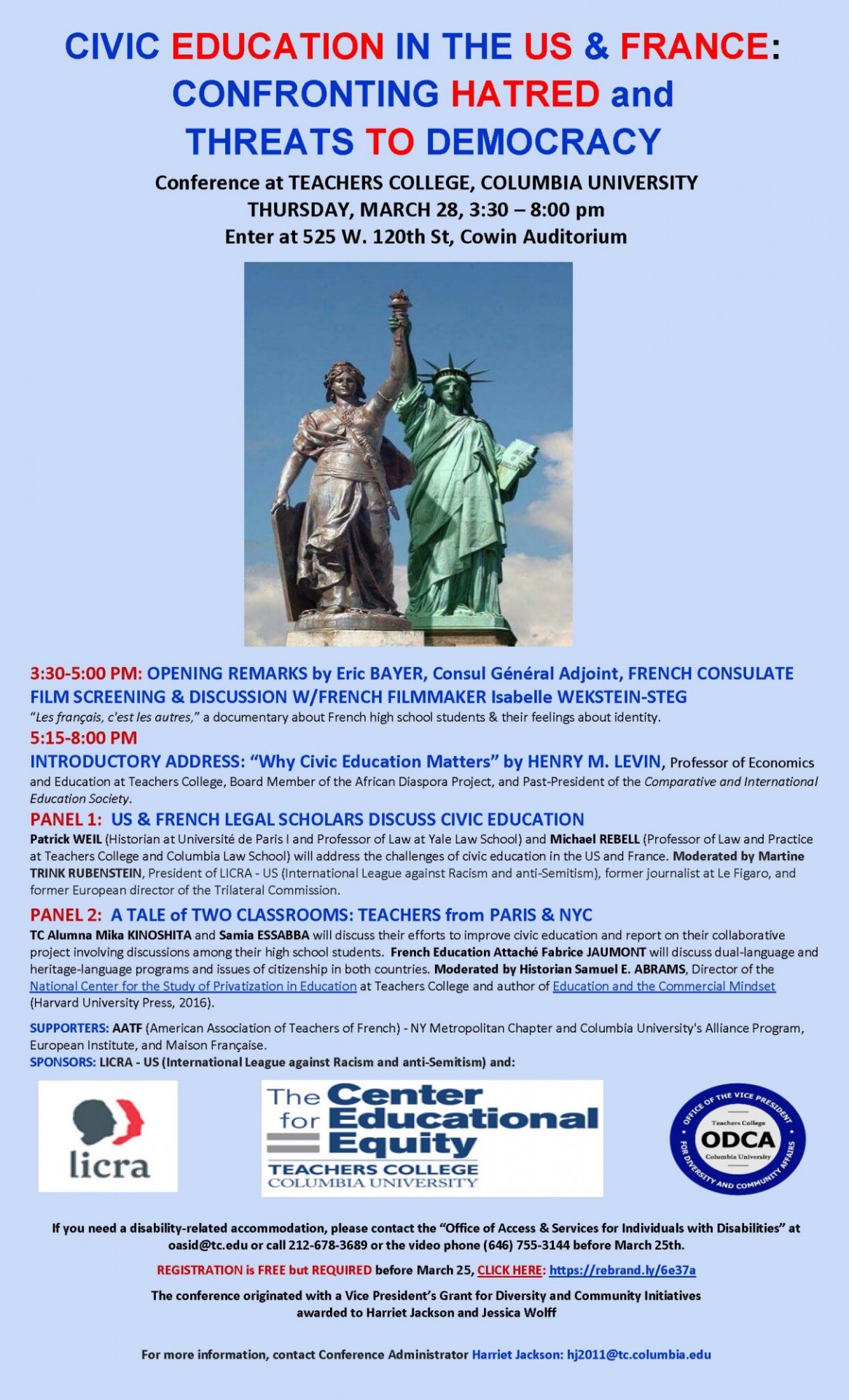 Civic Education in France and the United States